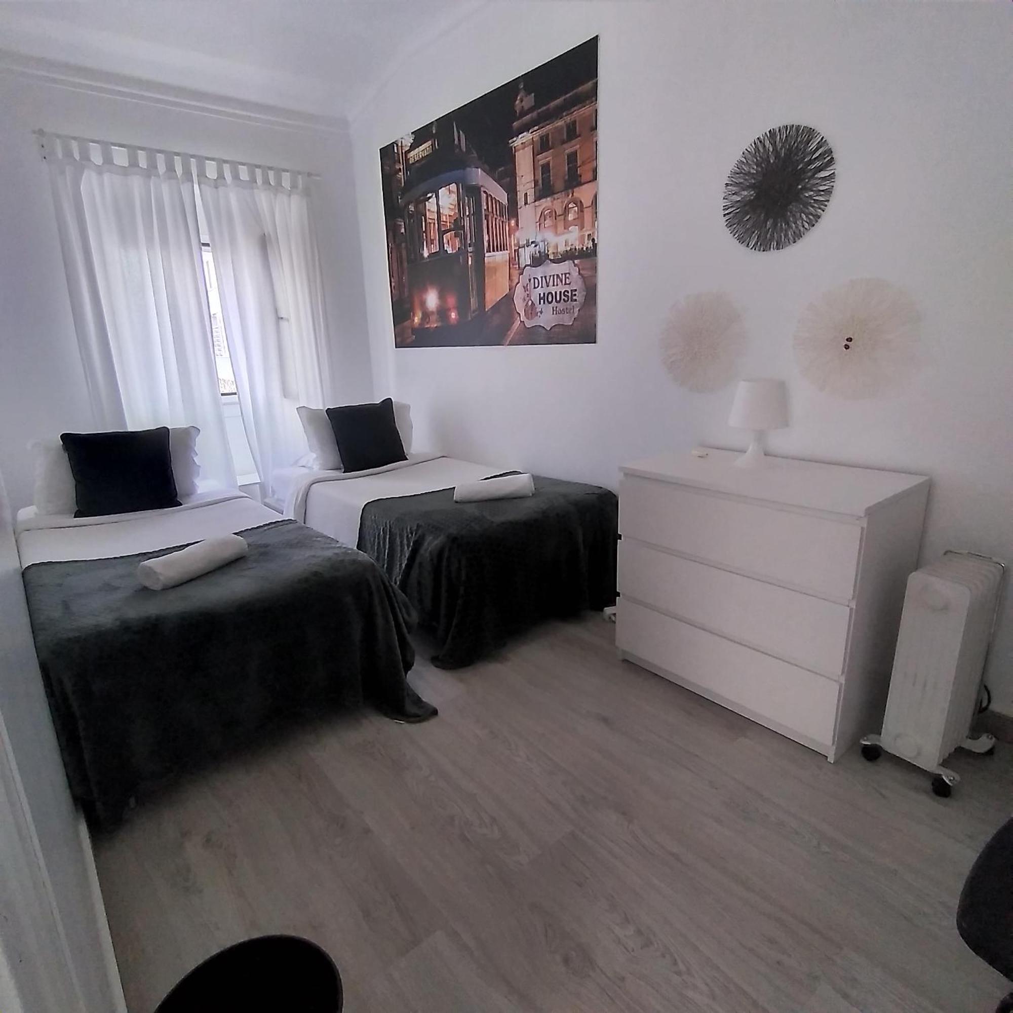Divine House Of Graca Hotell Lisboa Rum bild